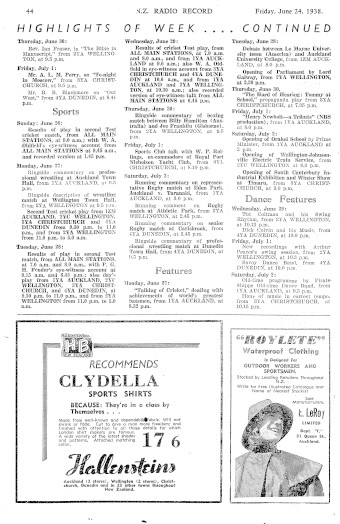 Issue page