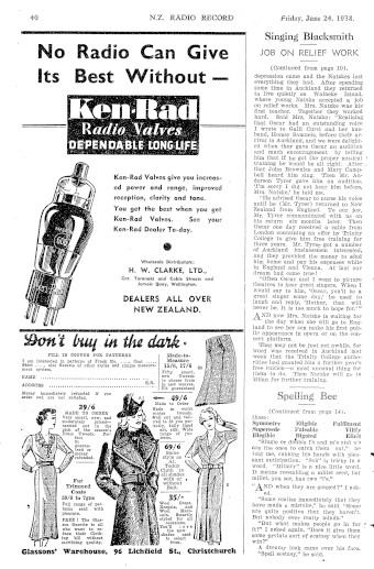 Issue page