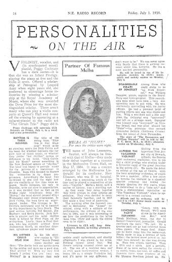 Issue page