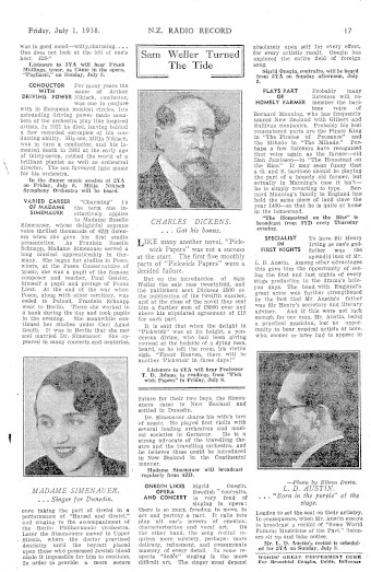 Issue page