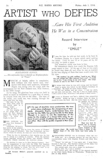 Issue page