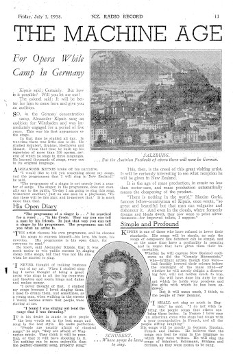 Issue page