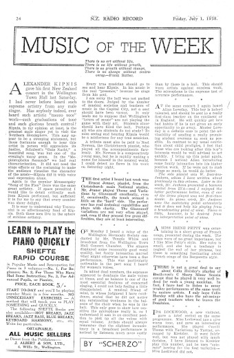Issue page