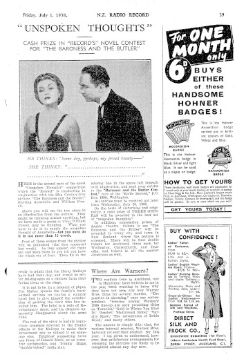 Issue page