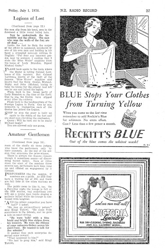 Issue page