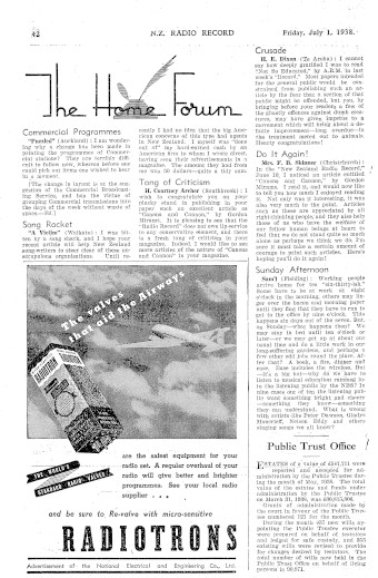 Issue page