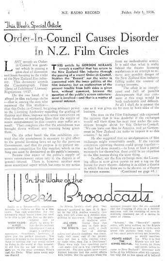 Issue page