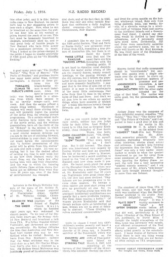 Issue page