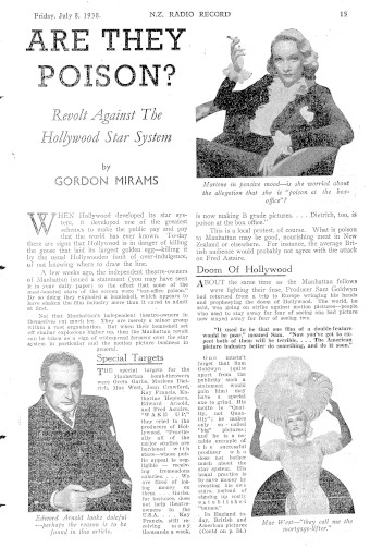Issue page
