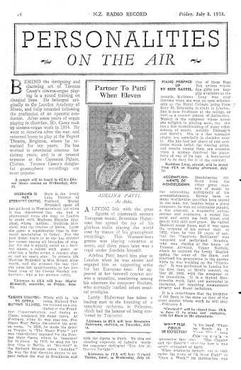 Issue page