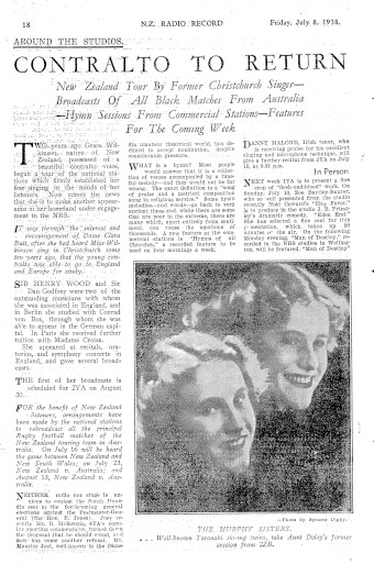 Issue page