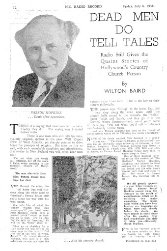 Issue page