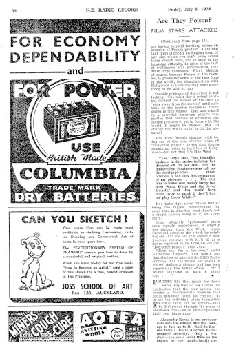 Issue page