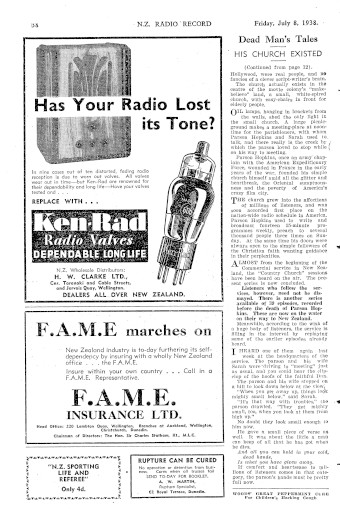 Issue page
