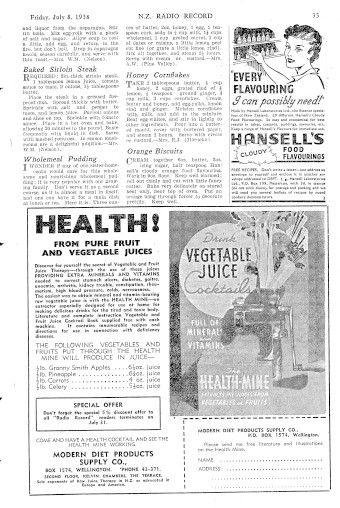 Issue page