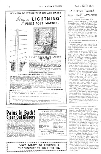 Issue page