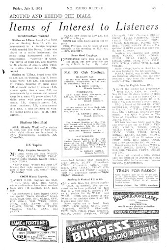 Issue page