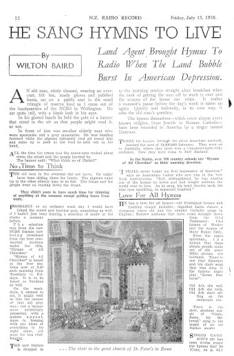 Issue page