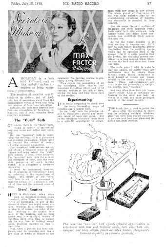 Issue page