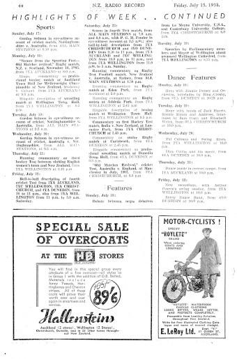 Issue page