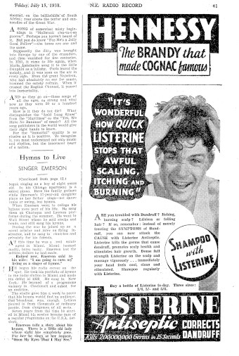 Issue page