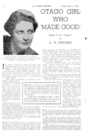 Issue page