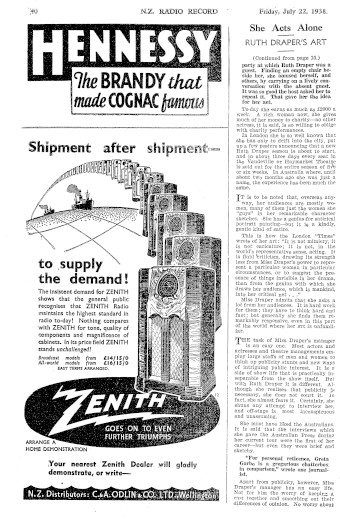Issue page