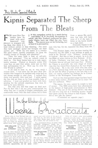 Issue page