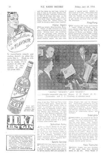 Issue page