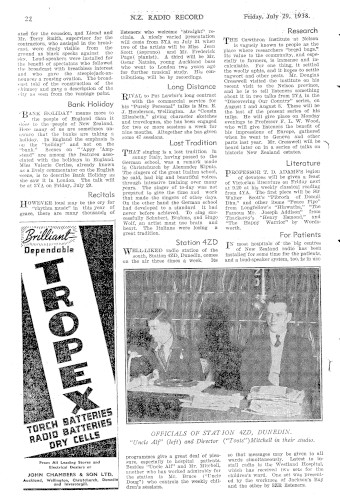 Issue page