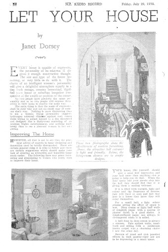 Issue page