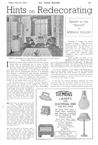 Issue page
