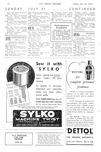 Issue page