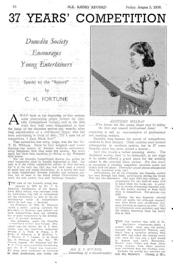 Issue page