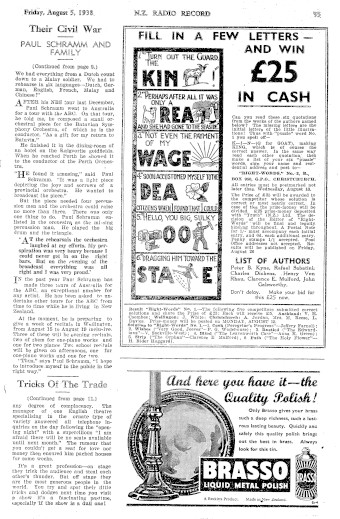Issue page