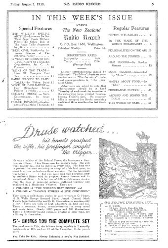 Issue page