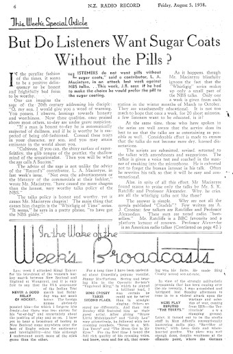 Issue page