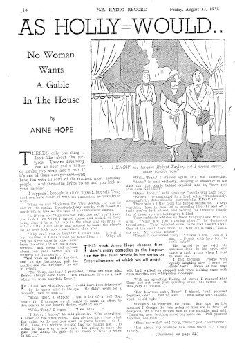Issue page