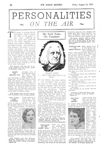 Issue page