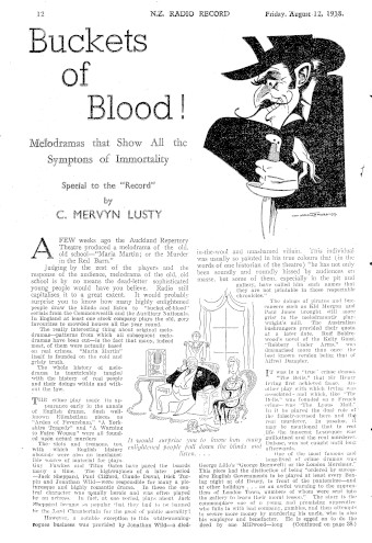Issue page
