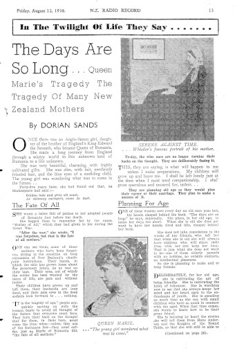 Issue page