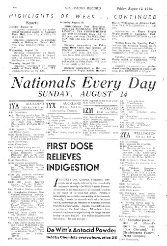 Issue page
