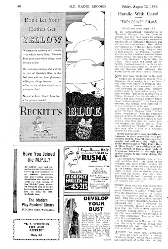 Issue page