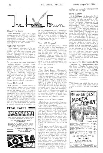 Issue page