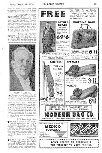 Issue page
