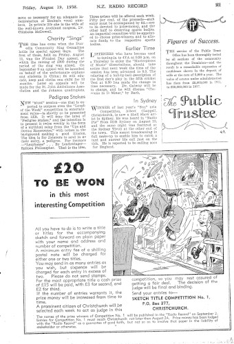 Issue page