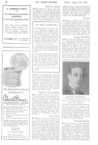 Issue page