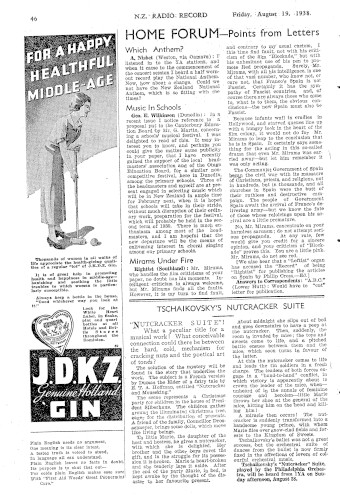 Issue page