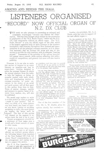 Issue page