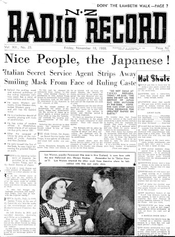 Issue page